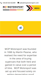 Mobile Screenshot of mcpmotorsport.com